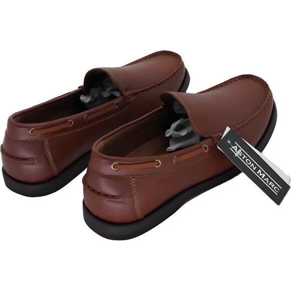 Aston Marc Abrams Comfort Loafers Tan Slip-On Men's US 9M - Picture 3 of 6